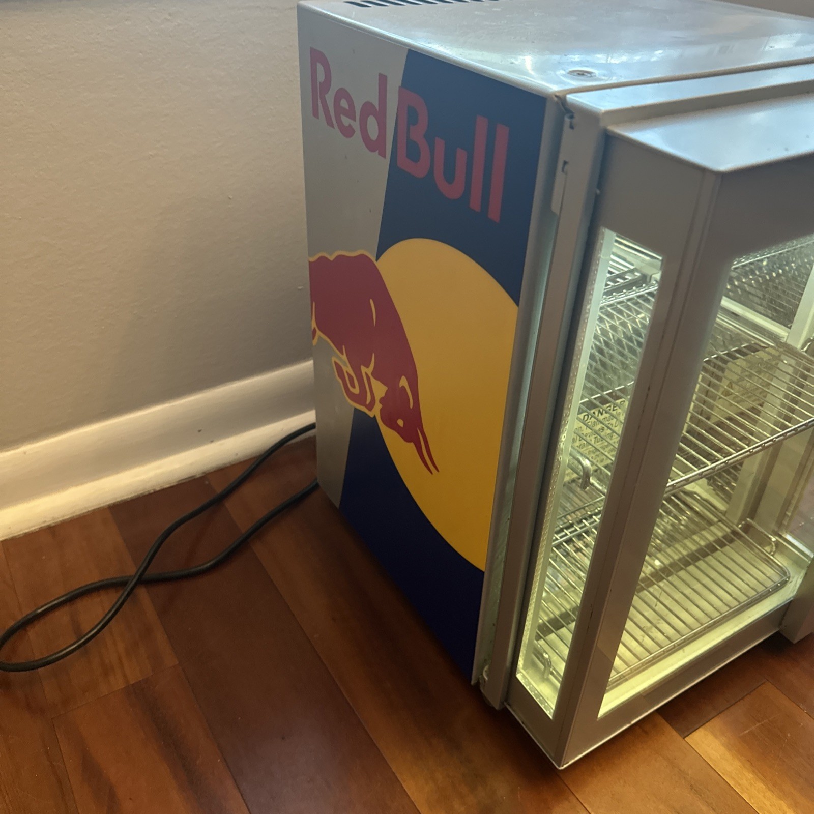 Red Bull Mini Fridge Baby Cooler 2020 RB-BC2020 Eco LED (READ DESCRIPTION!!!)