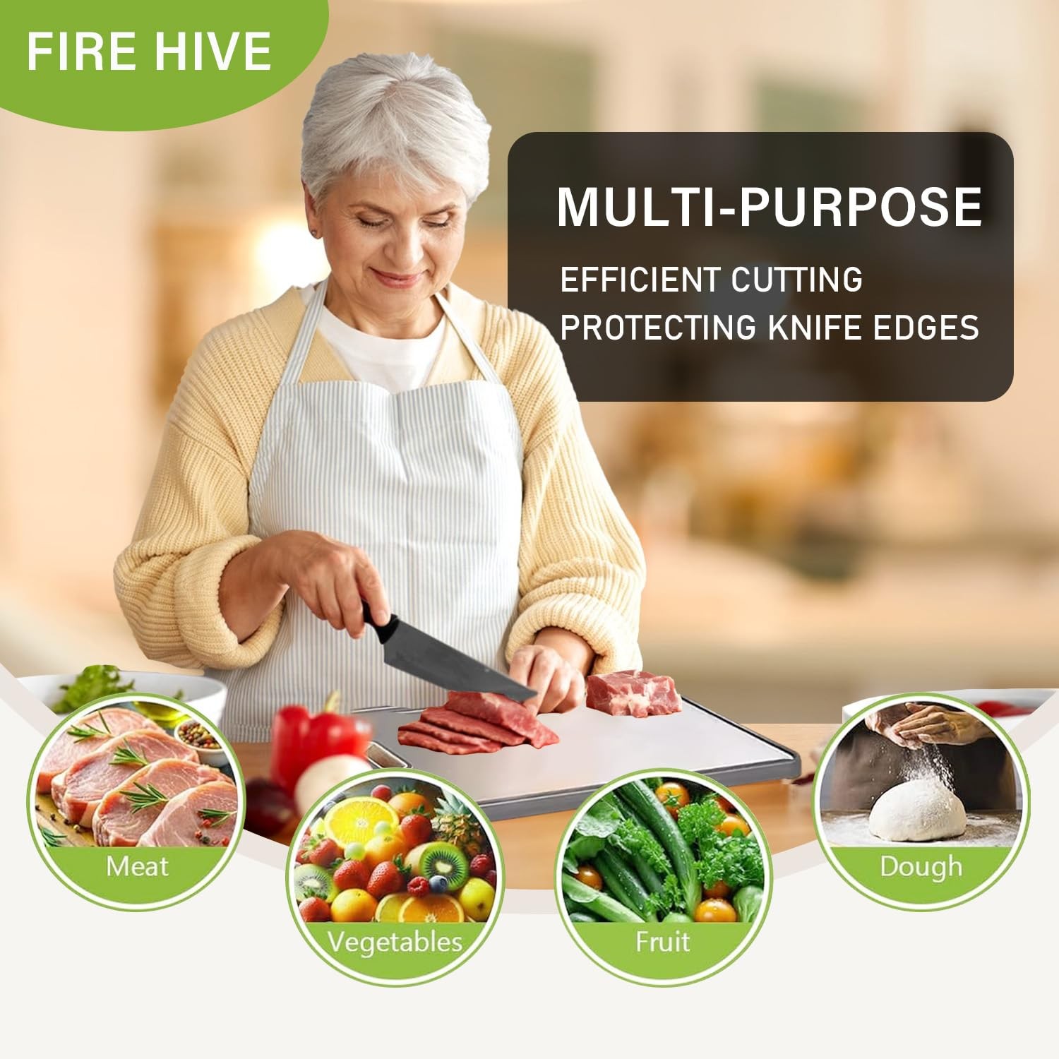 FIRE HIVE Upgraded Universal High Hardness Stainless Steel & Platycodon PP Mater