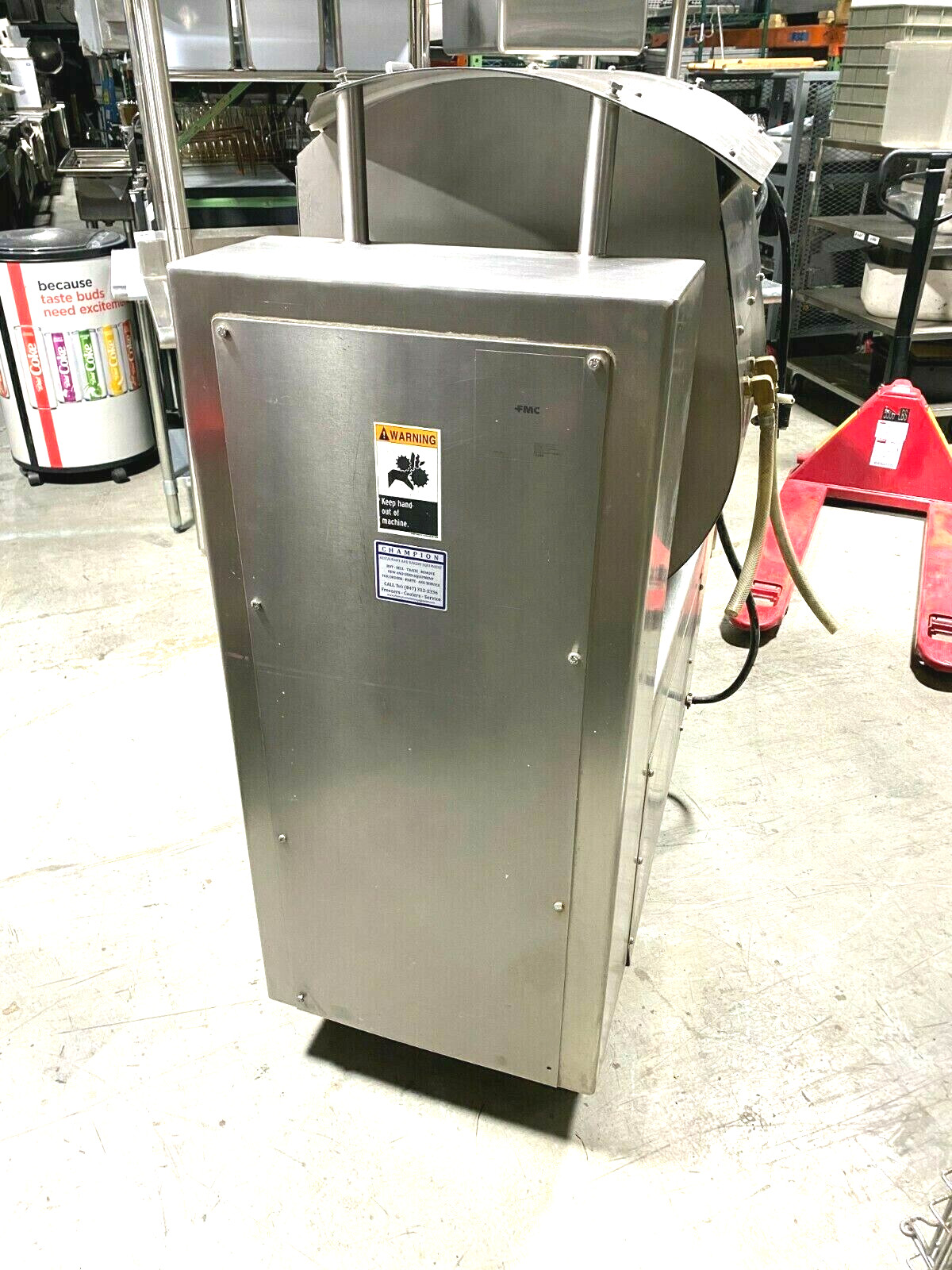 Mixers/ 80 Lbs Magna 50H-4C1 Barrel Mixer/ Jacketed Bowl For Cold or Hot Mix