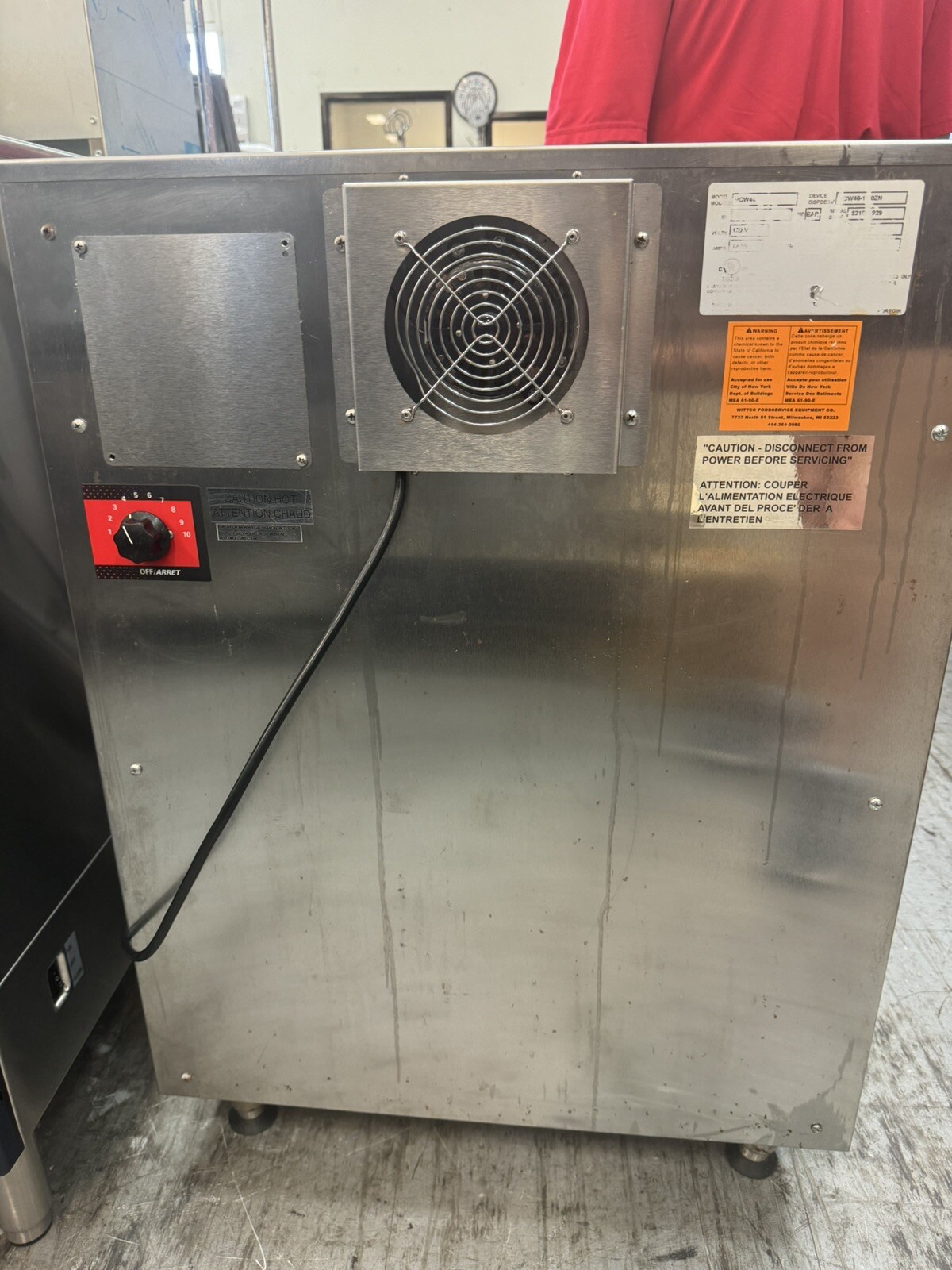 Vulcan VCW46 46 Gallon First-In First-Out Chip Warmer, Top Load Style – 1500W