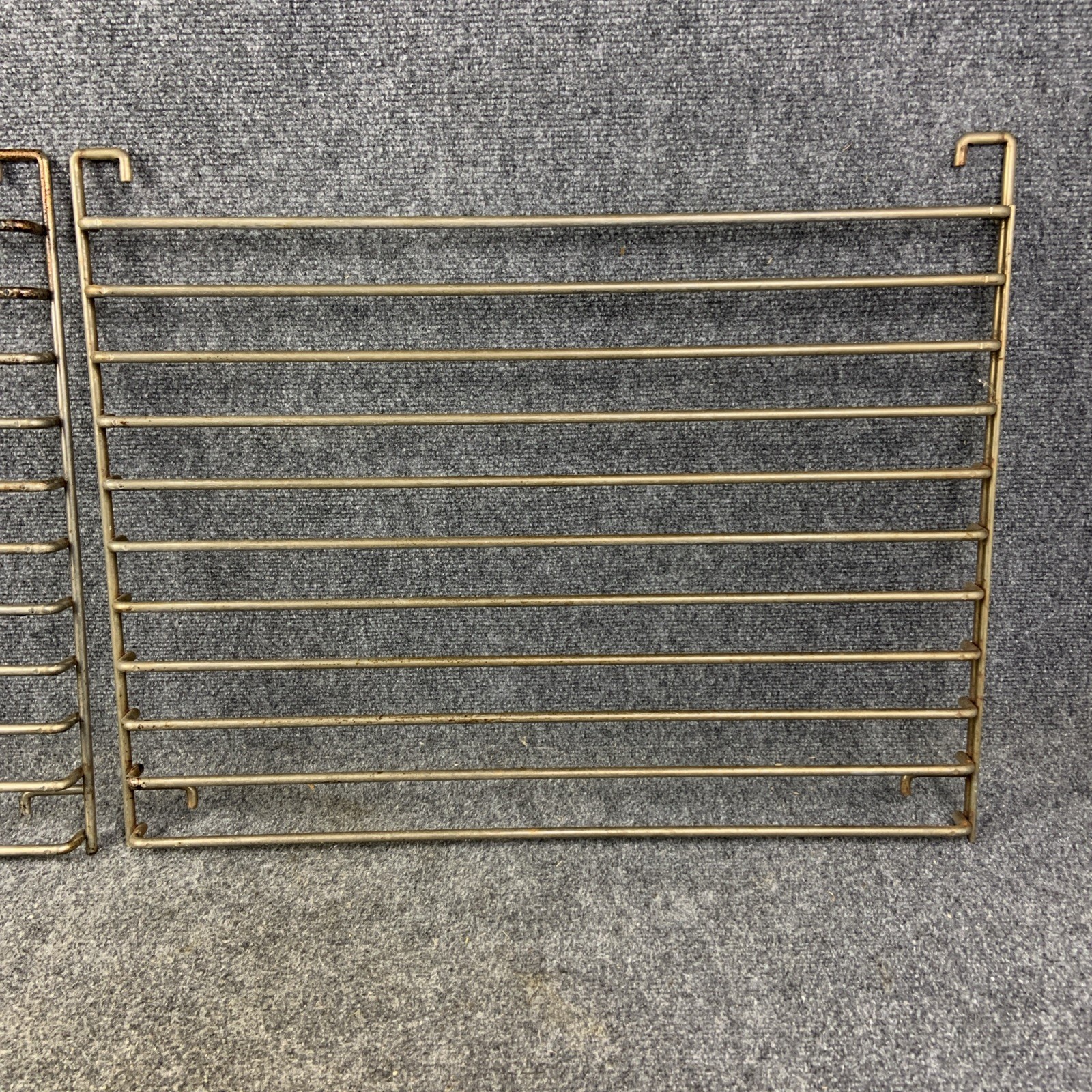 Hobart Vulcan Commercial Oven Guide Racks Set Shelf Holders 24″ x 19″yd D