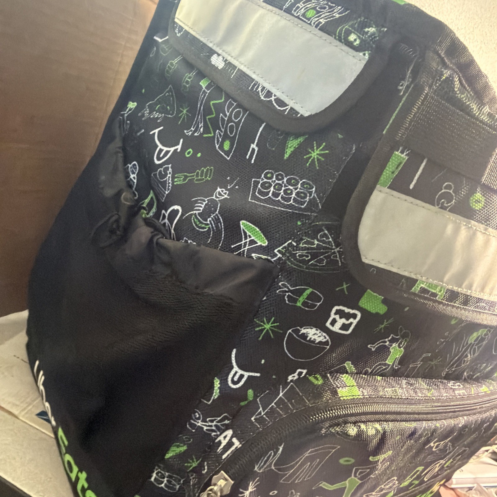 UberEats Limited Edition Artist Series Delivery Bag BackPack W/ Door Dash Bag