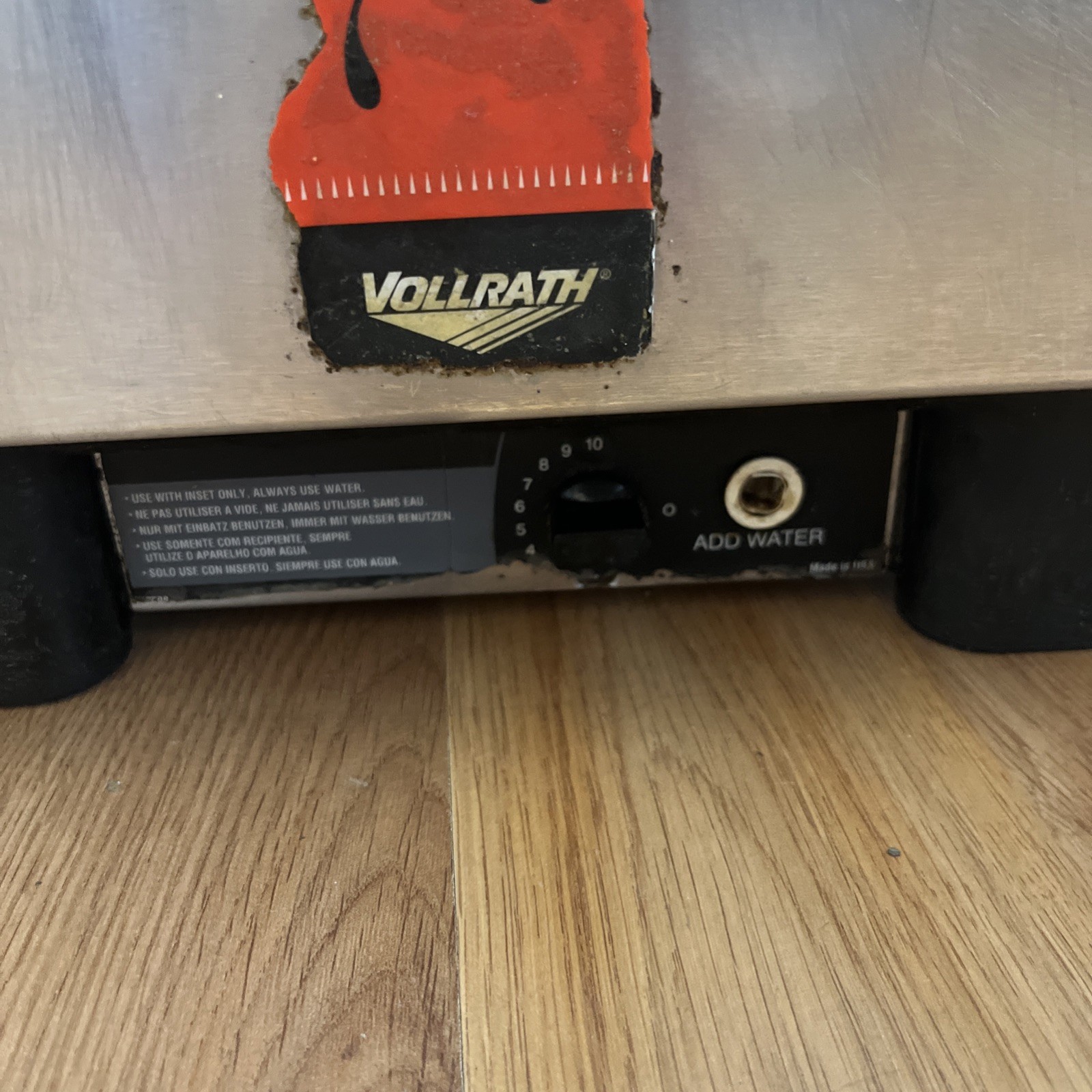 Vollrath 71001 Cayenne Food Warmer Countertop Full Size Soup 120v Lot J
