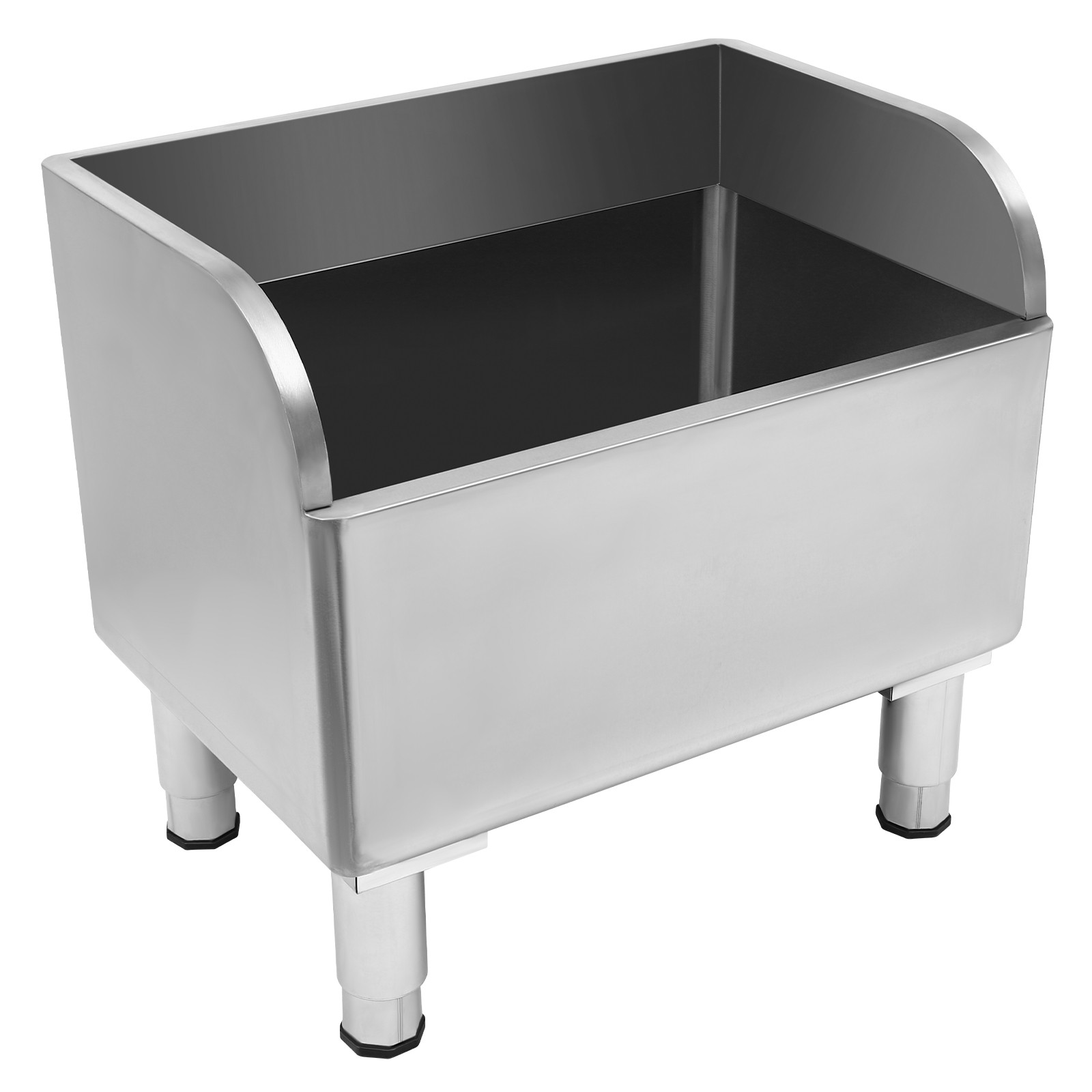 60*41*55cm Stainless Steel Mop Sink Floor-Mounted Mop Sink With Drainage