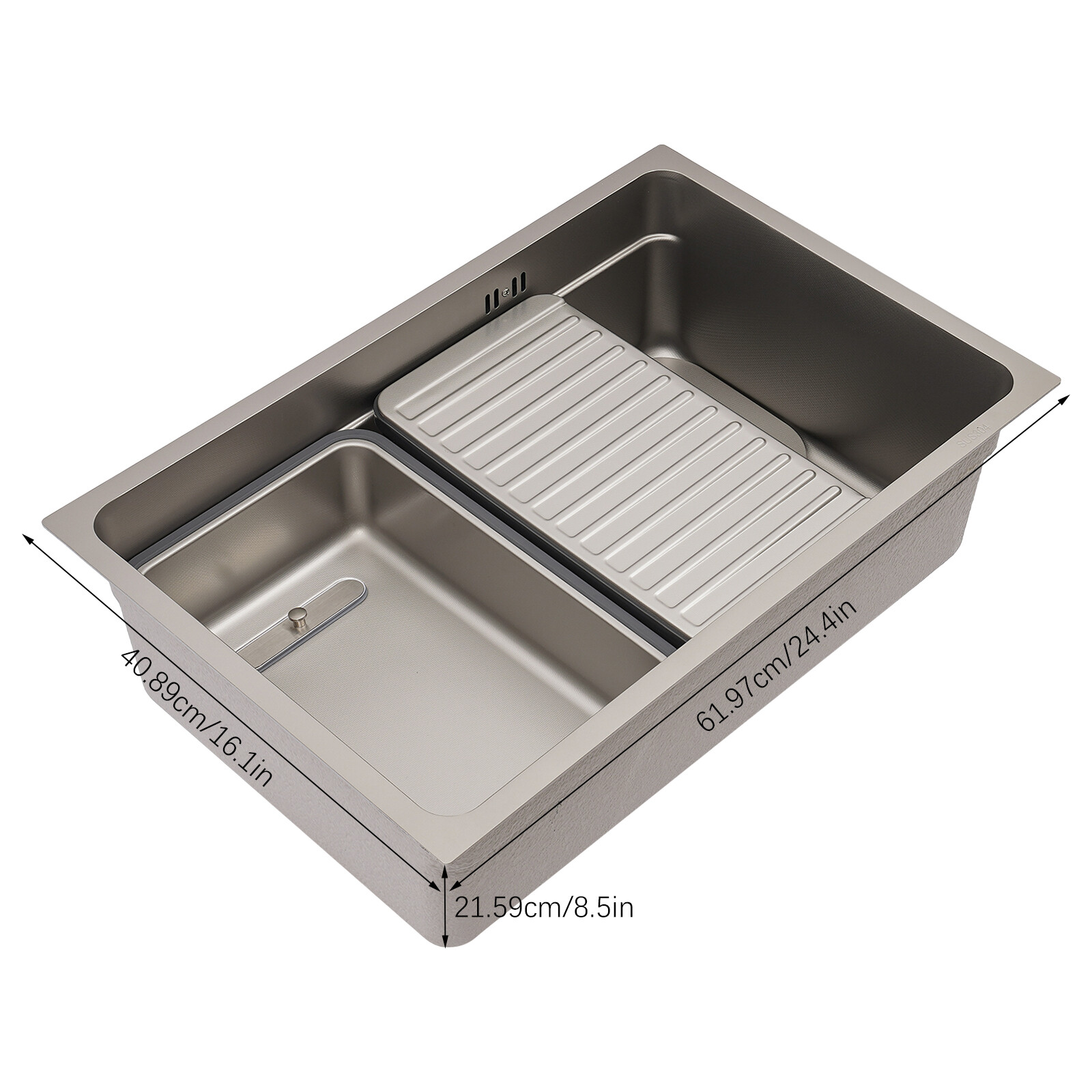 Stainless Steel Sink Commercial Restaurant Laundry Sink Kitchen Sink USA