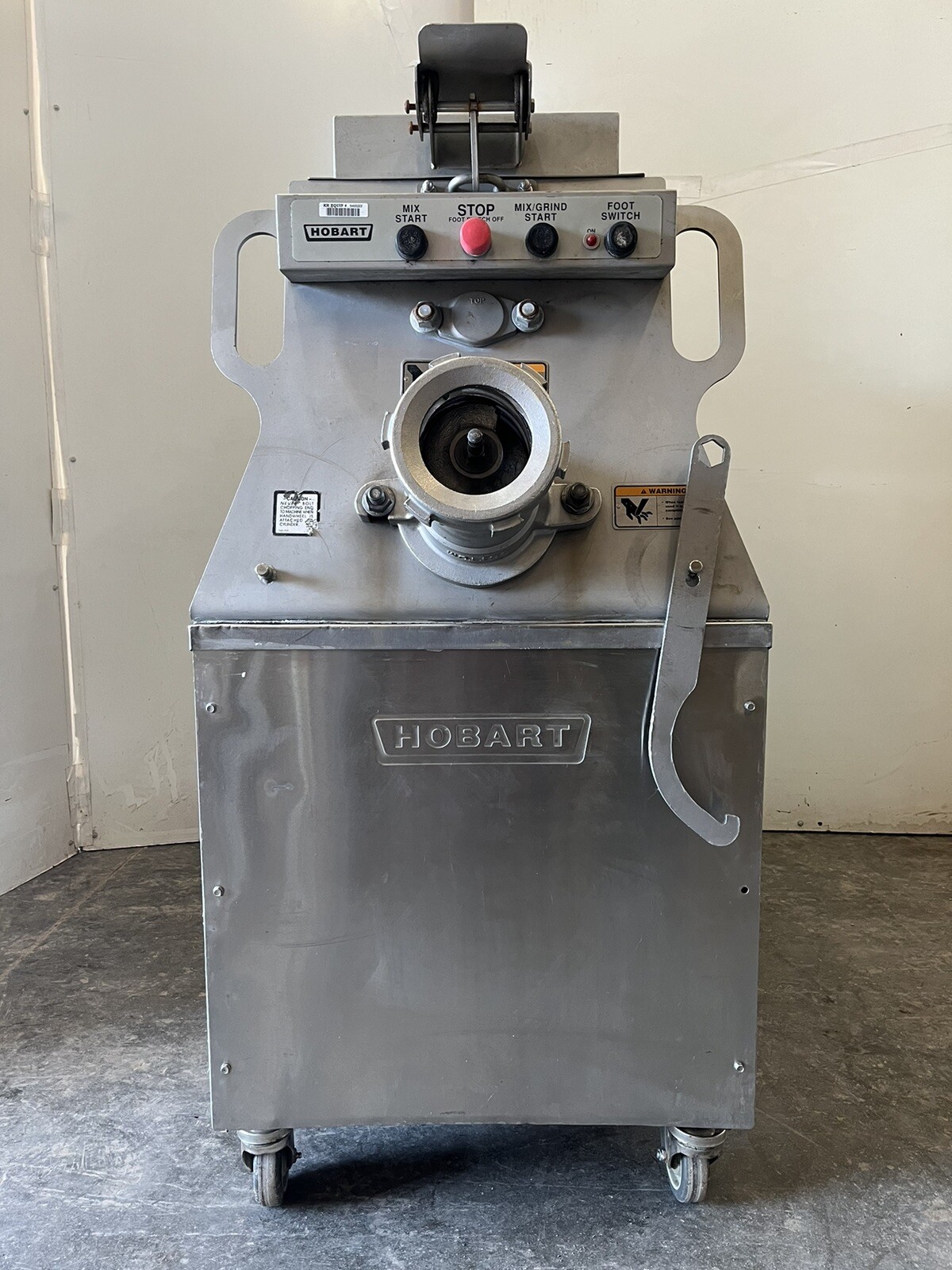Hobart Meat Mixer Grinder MG1532 #32 150lb VIDEO WE CRATE AND SHIP WORLDWIDE
