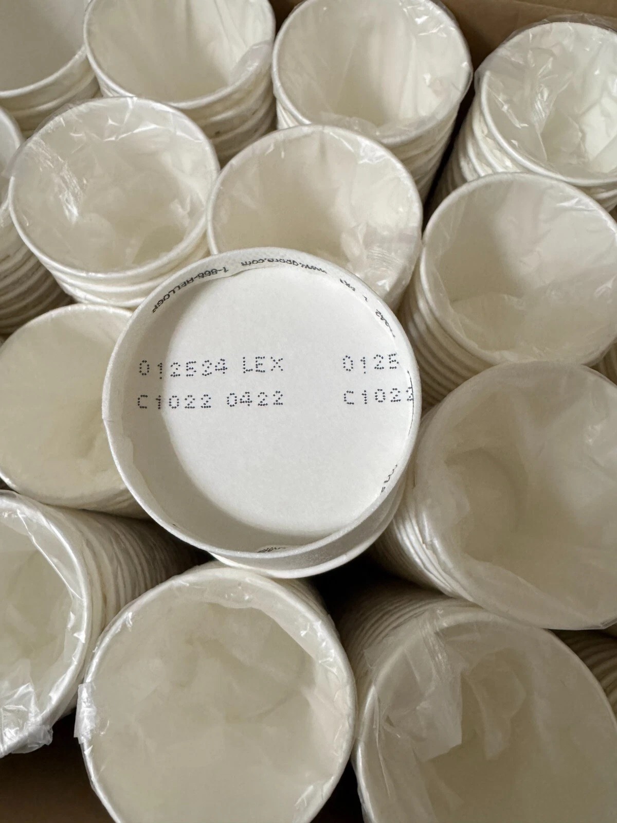 Dixie 5342 WR PerfecTouch Individually Wrapped 12 oz. Paper Cups (1000/CT) New