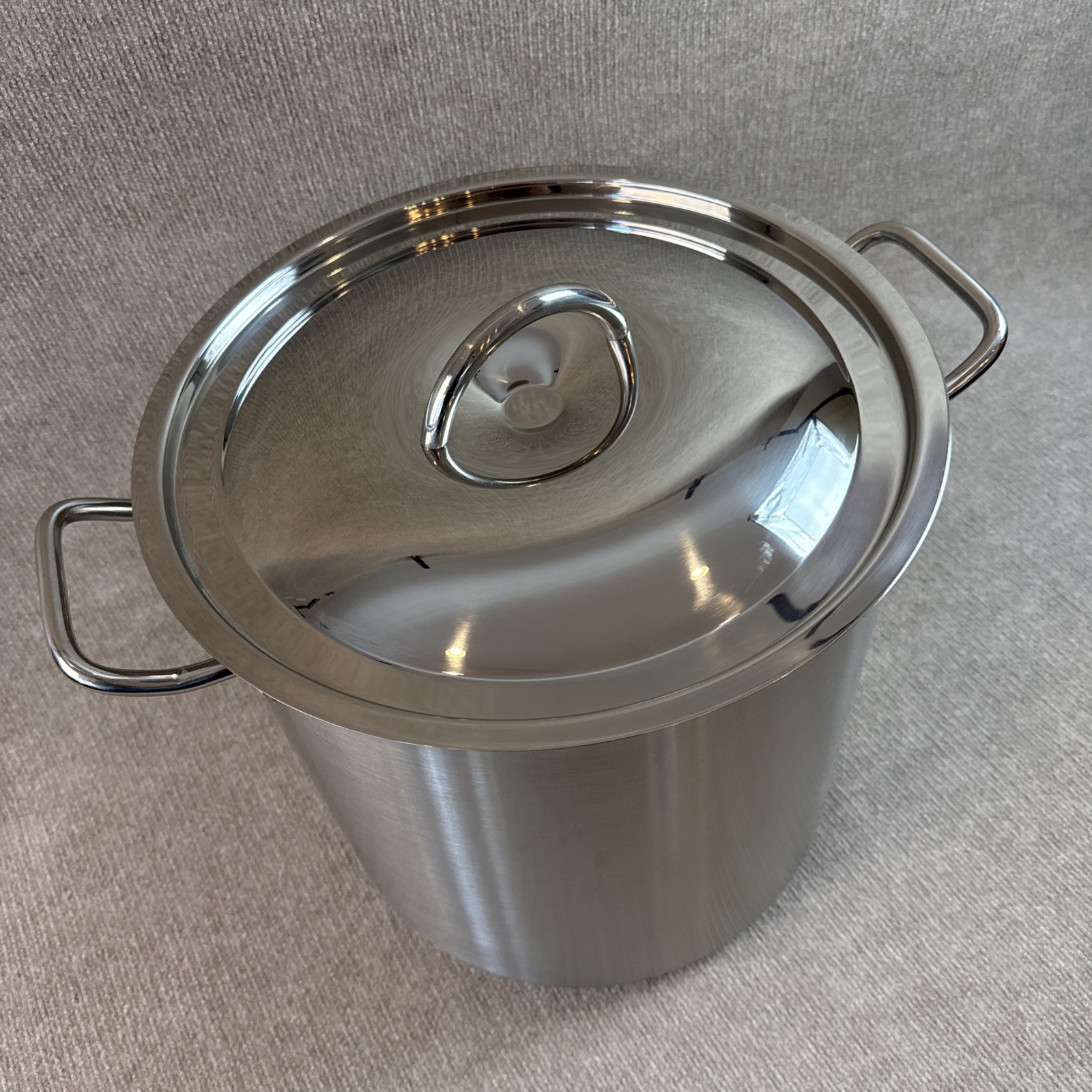 New Eneron Turbo Pot 39 Qt Stock Pot w/Lid Commercial Restaurant Stainless Steel