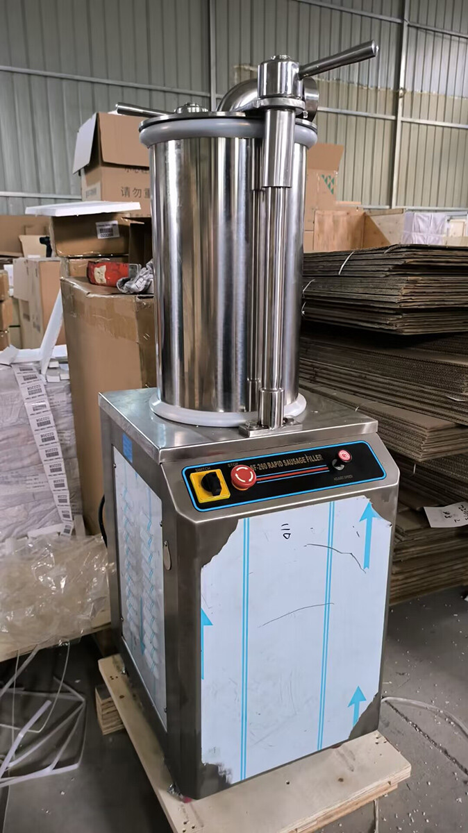 110V 35L Hydraulic Auto Sausage Stuffer SF-350 Commercial Meat Filling Machine