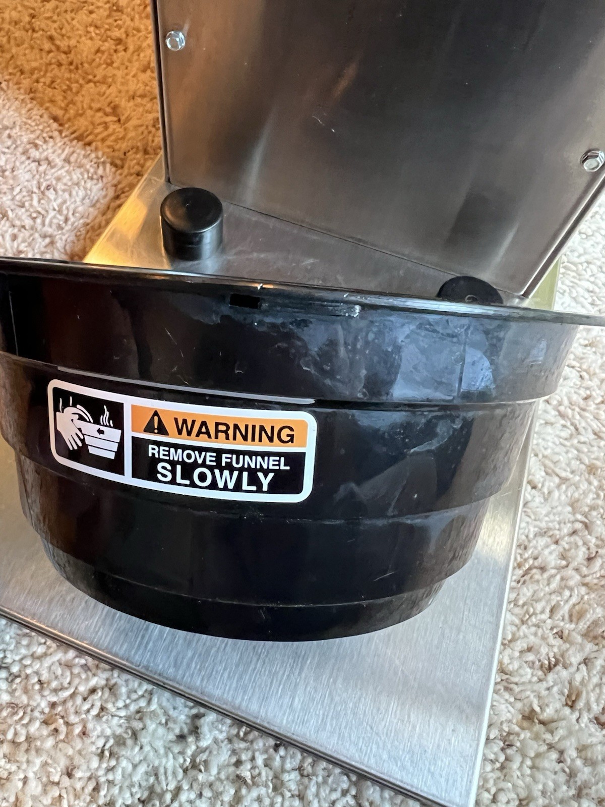 🇺🇸Bunn 23001.0003 CWT15-APS Airpot Brewer Plastic Funnel Flow Control🇺🇸