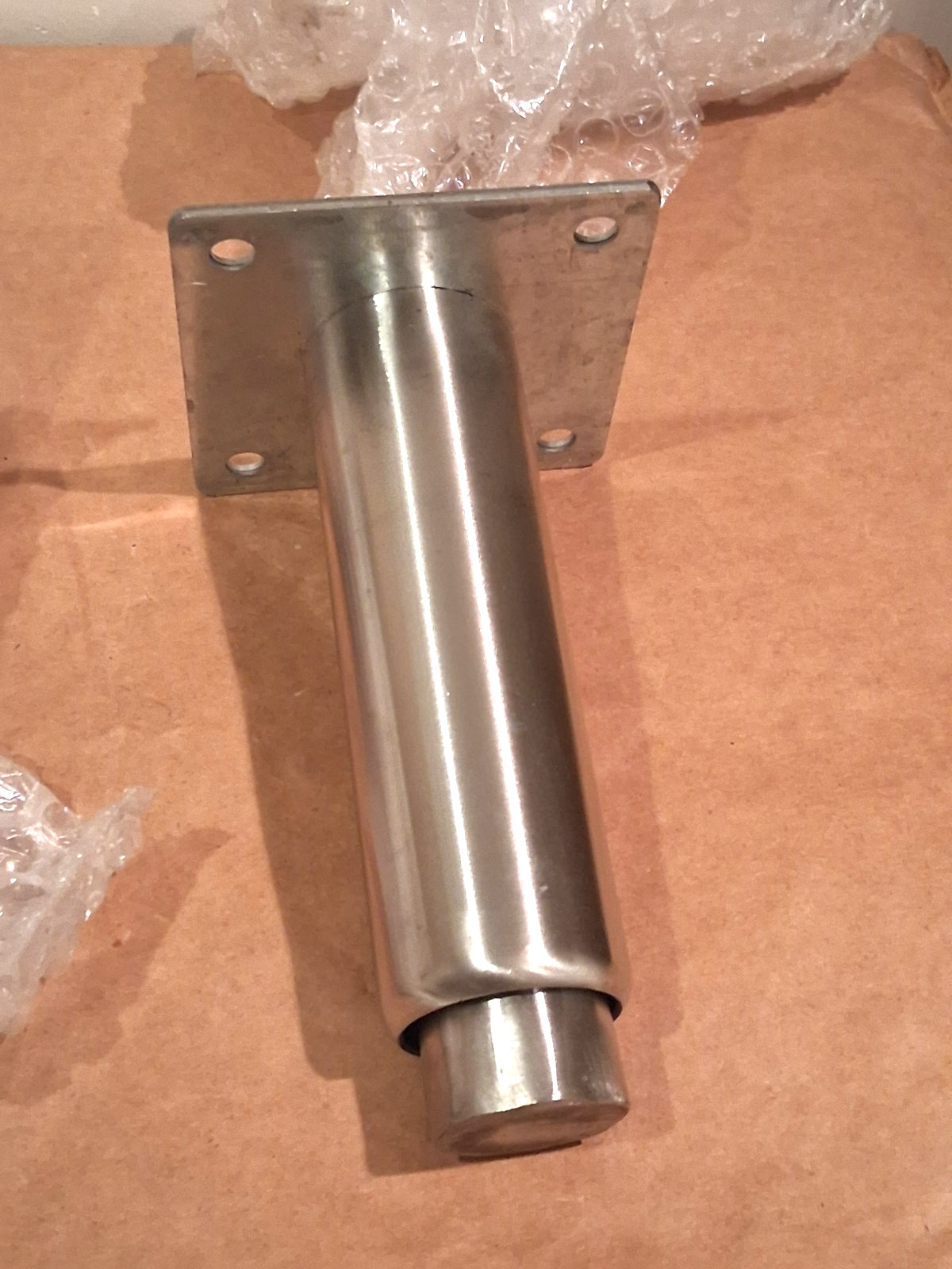 NEW Set of 4 Avantco 177400000 Stainless Steel 6″-7″ Adjustable Leg feet