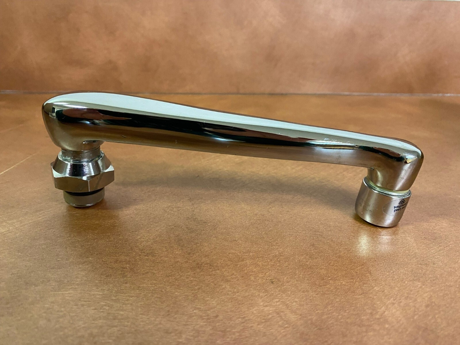 NEW! T&S Brass Chrome Plated 0CS6 6″ Swivel Cast Spout Assembly w/Aerator