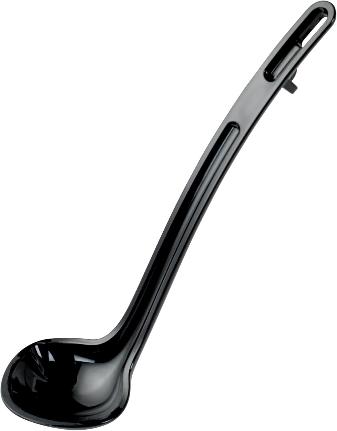 One Piece Dual Spout Plastic Ladle, 3/4 Ounce, 8.5″, Red Tail