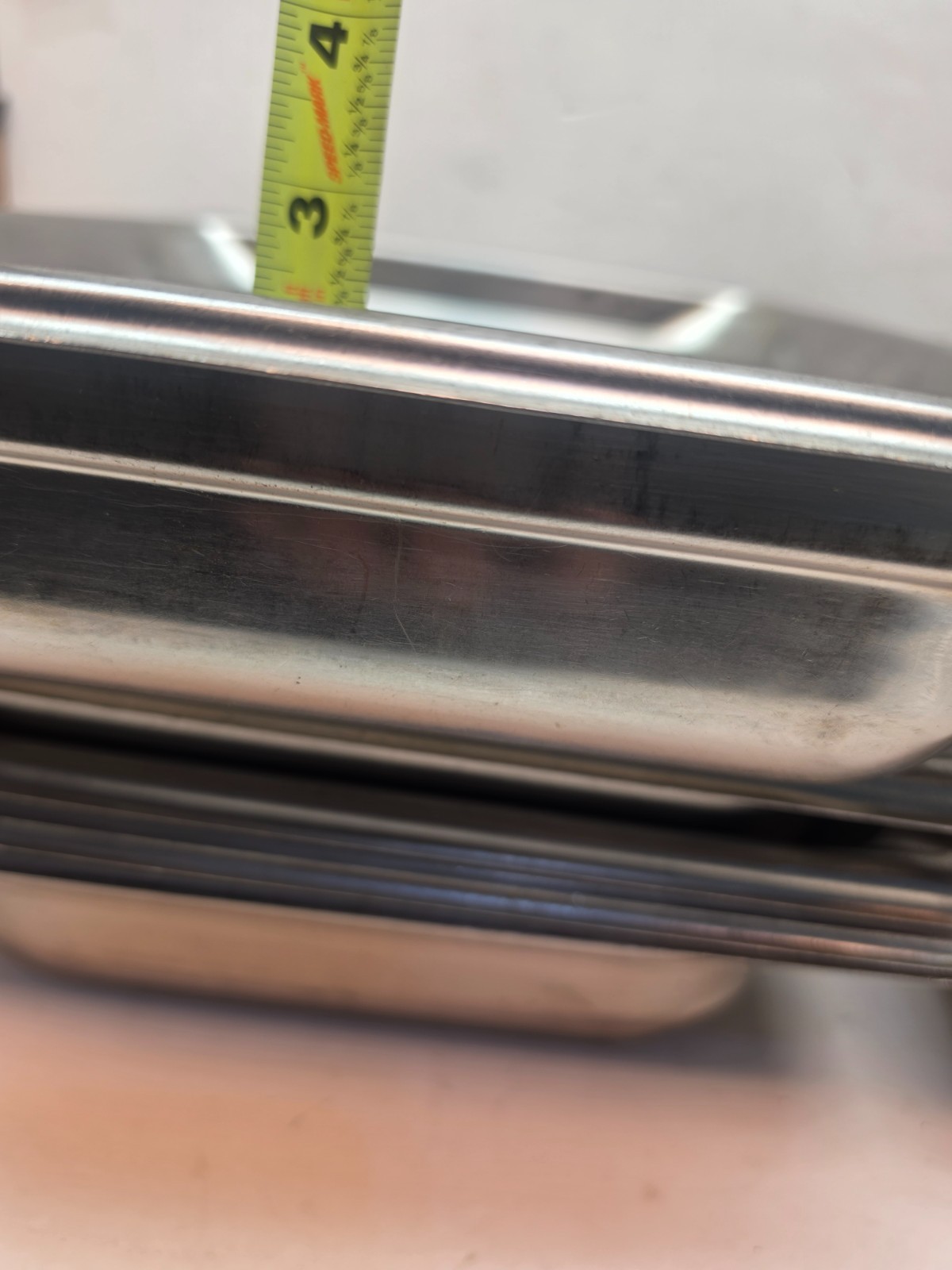 Lot 10 Half Size Steam table Pan 2-1/2″ deep 22 Ga, same as Vollrath 57248