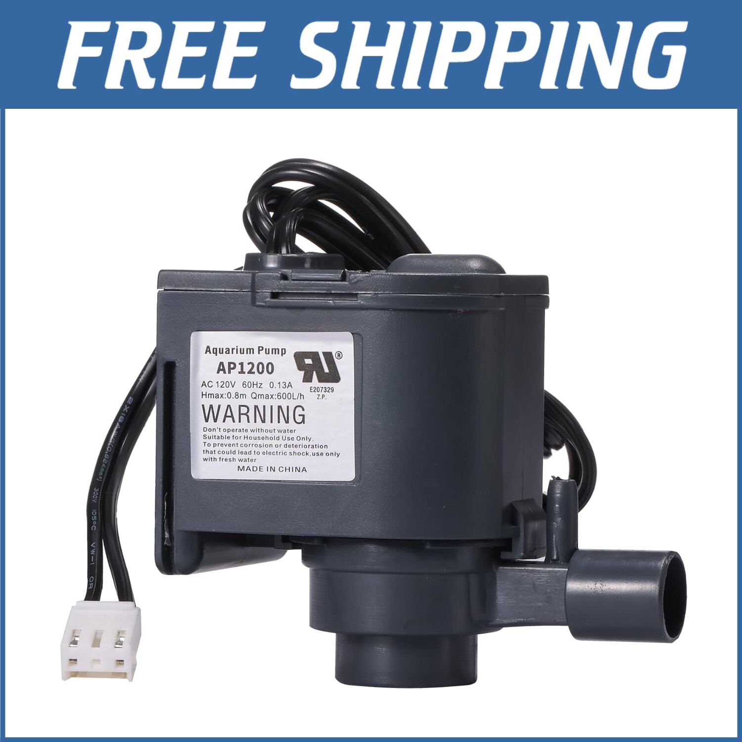 Reliable AC 120V Water Pump for Ice Makers – Easy Installation & Low Noise