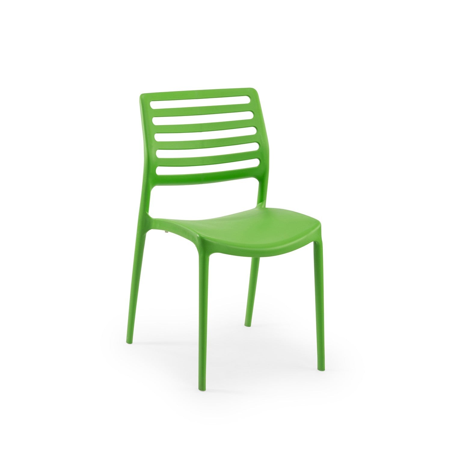 Tilia Chair Louise Stackable Plastic Armless Chair Restaurant Cafe Outdoor BULK