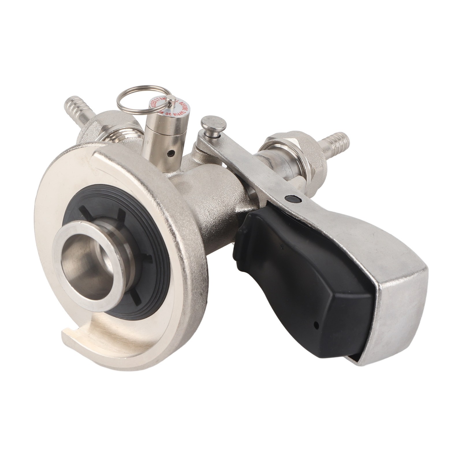 A Type Keg Coupler Heavy Duty Stainless Beverage Keg Tap Leak Free Connection