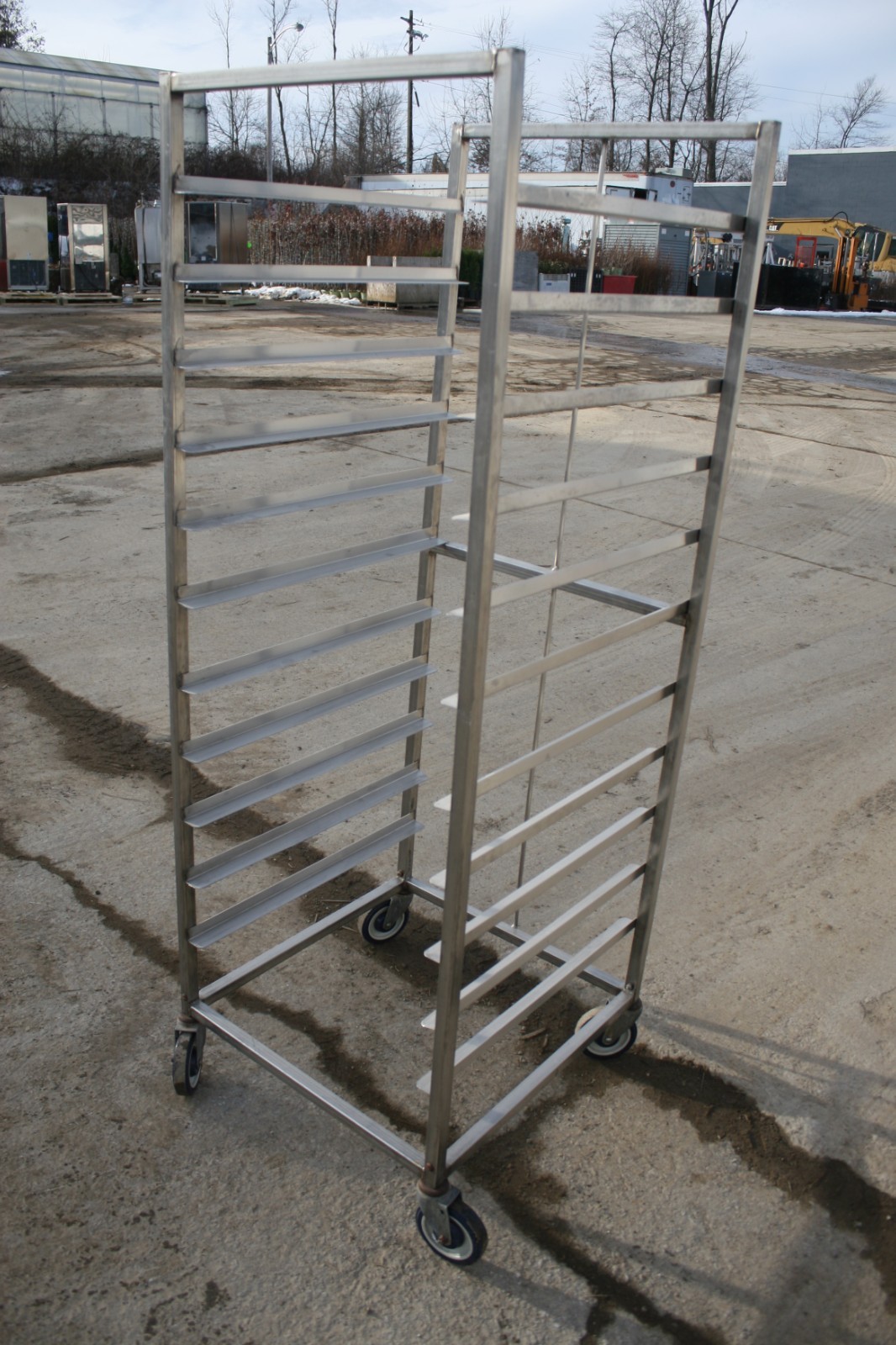 Stainless Steel 11 Sheet Pan Bakery Racks 26″ L X 25″ W X 70″ H