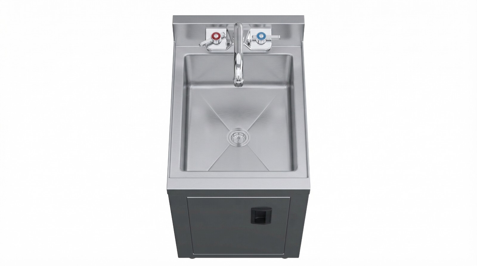 18.5 in. Underbar Hand Sink with Cabinet – 18 1/2 in. x 12 in. x 30 in.