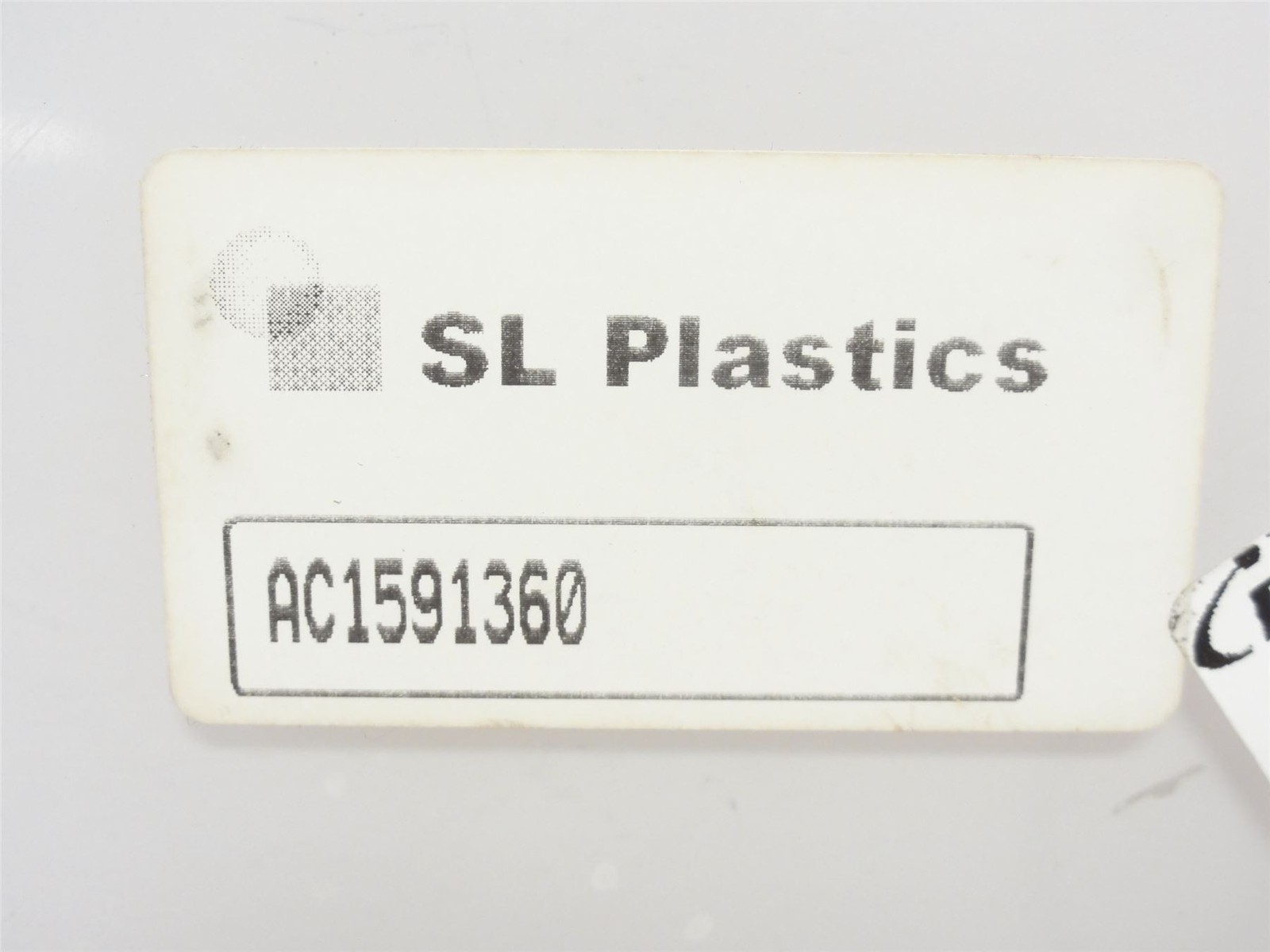 253537 Old-Stock; Marel 4267364 Labeler Mount Plate AC1591360