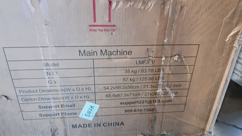 VELIVI 23.2 460LB Commercial Ice Machine Self-Cleaning Ice Machine – Head Only