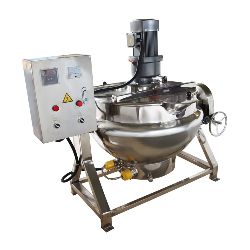 Various Size Jacketed Kettle: 13.2/26.5/52.83Gallon Commercial Jacketed Pot 220V