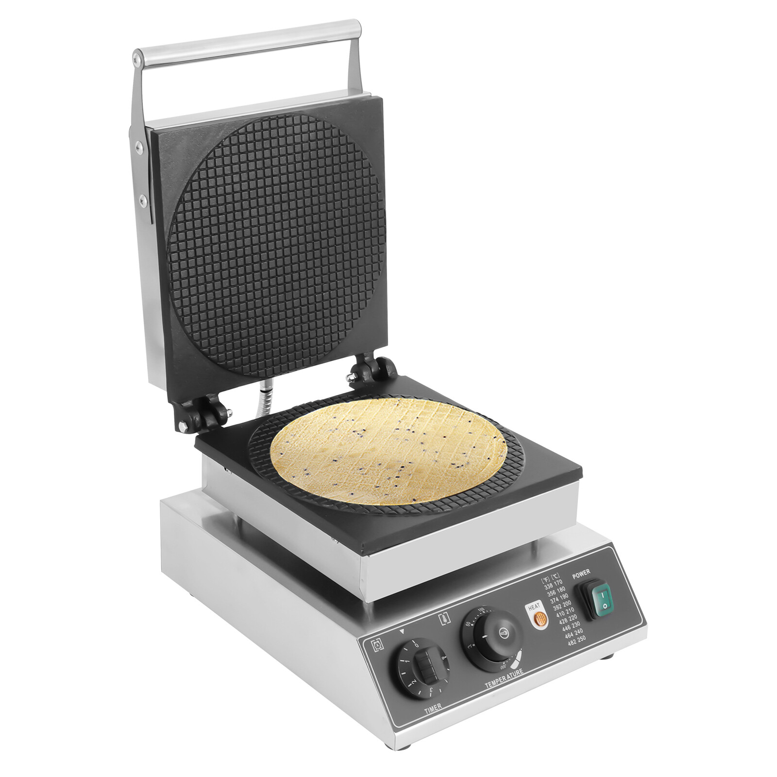 Commercial Electric Egg Roll Wrapper Maker Machine Machine Nonstick 1750W 110V