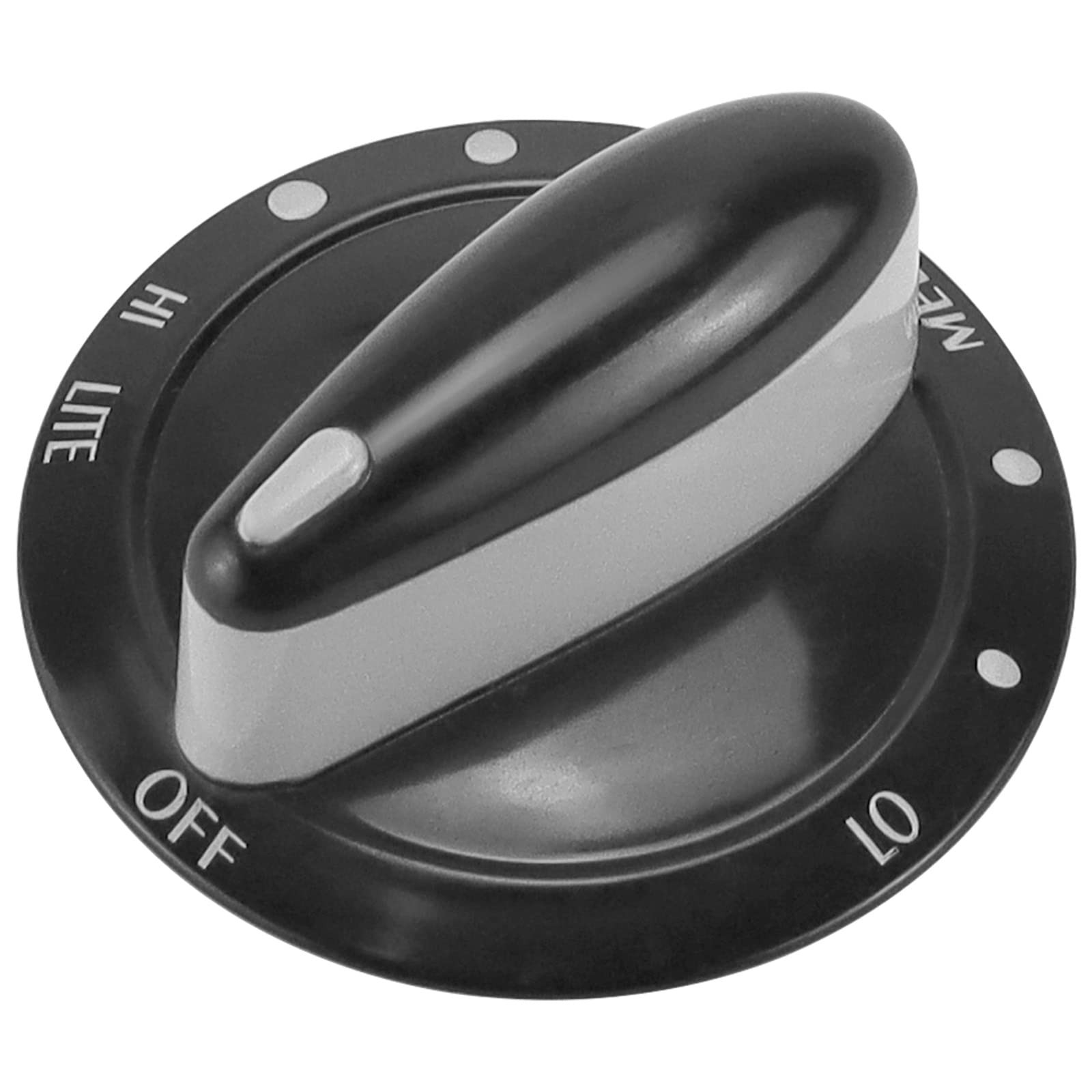 74011287 Surface Gas Range Burner Knob Cooktop Control Black