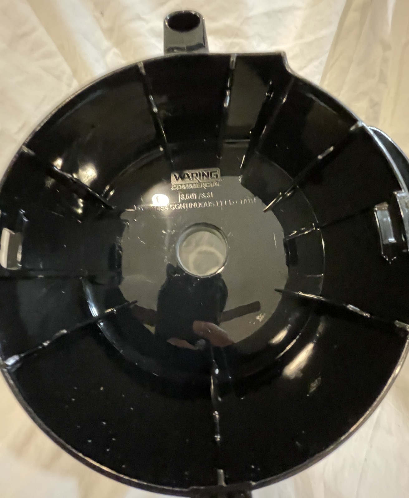 Waring Commercial Food Processor Continuous Feed Chute