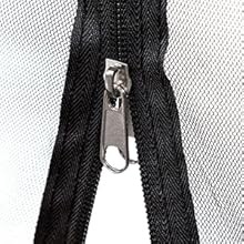 Patio Swing Mosquito Netting – Polyester Mesh Screen with Zipper Opening and