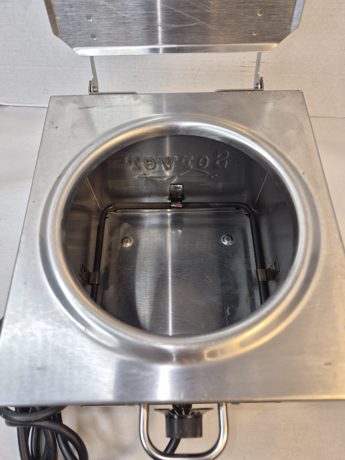 Server 92000 Single Topping Server Di-1 Make Chocolate Dip Cone Stainless NSF