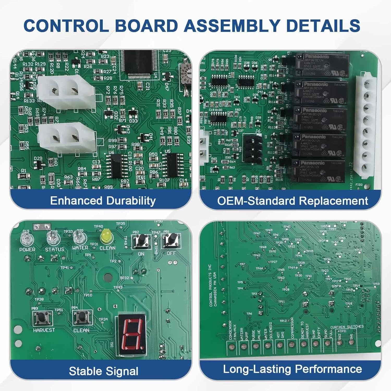11-0621-21 Control Board Assembly For Scotsman Prodigy Ice Machine 11-0550-28
