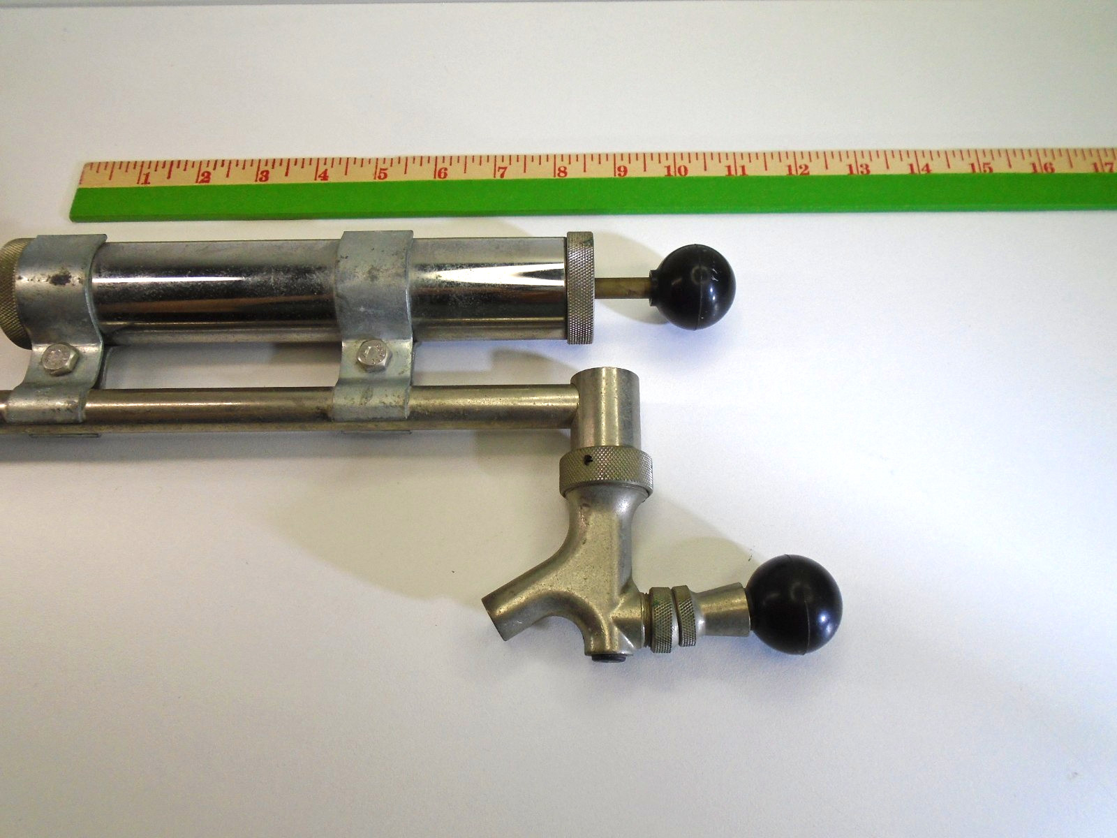 Vtg MICRO MATIC Sankey Beer Keg Tap w/ Pump Spout XL Neck Tailgate Party BBQ Bar