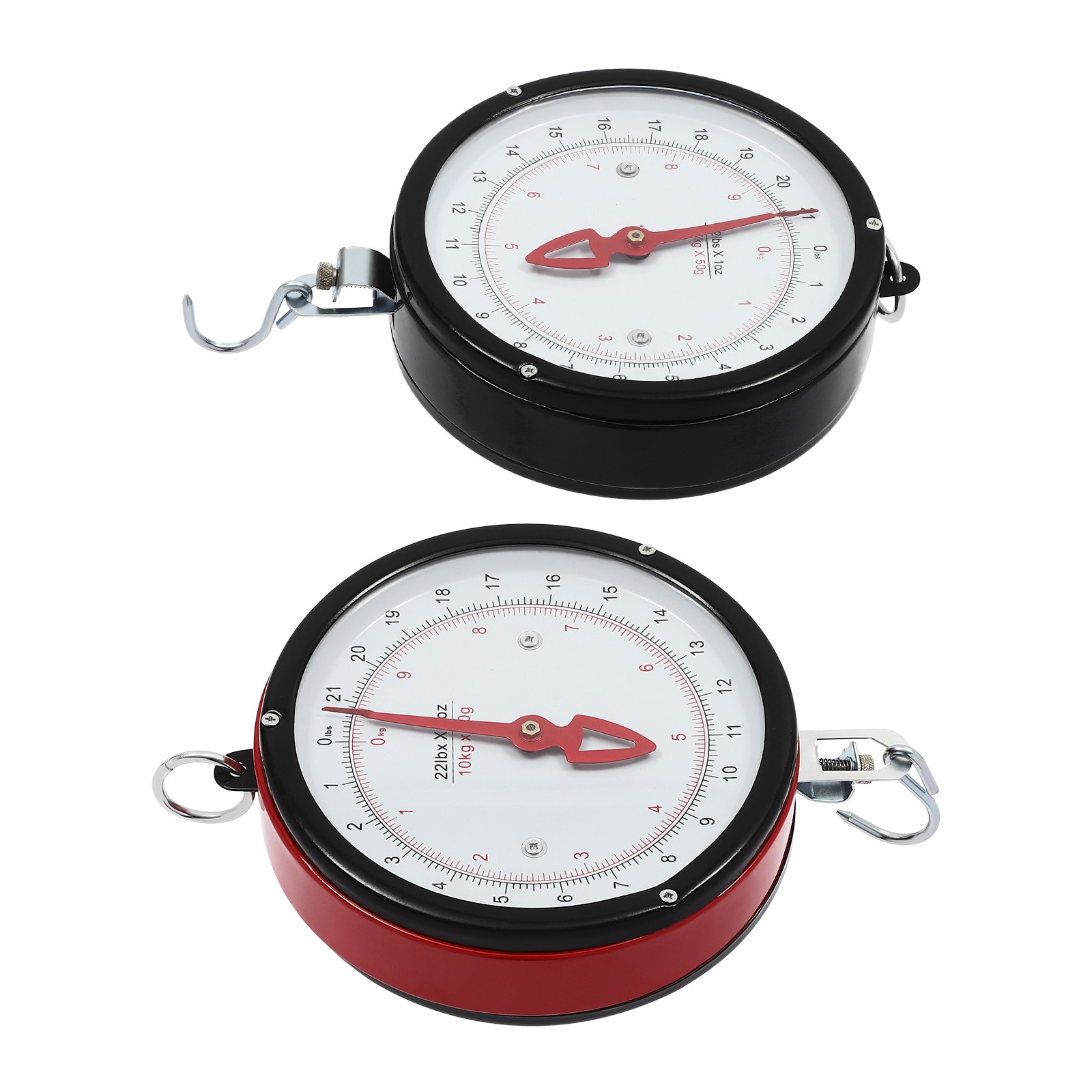 Double-Sided Dial Hanging Scale 10kg/22lbs for Home and Business Use