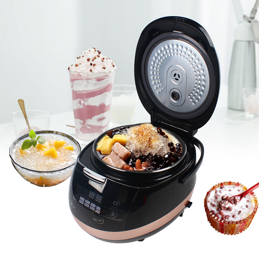 5L Commercial Automatic Nonstick Pot Tapioca Bubble Tea Pearl Maker Machine