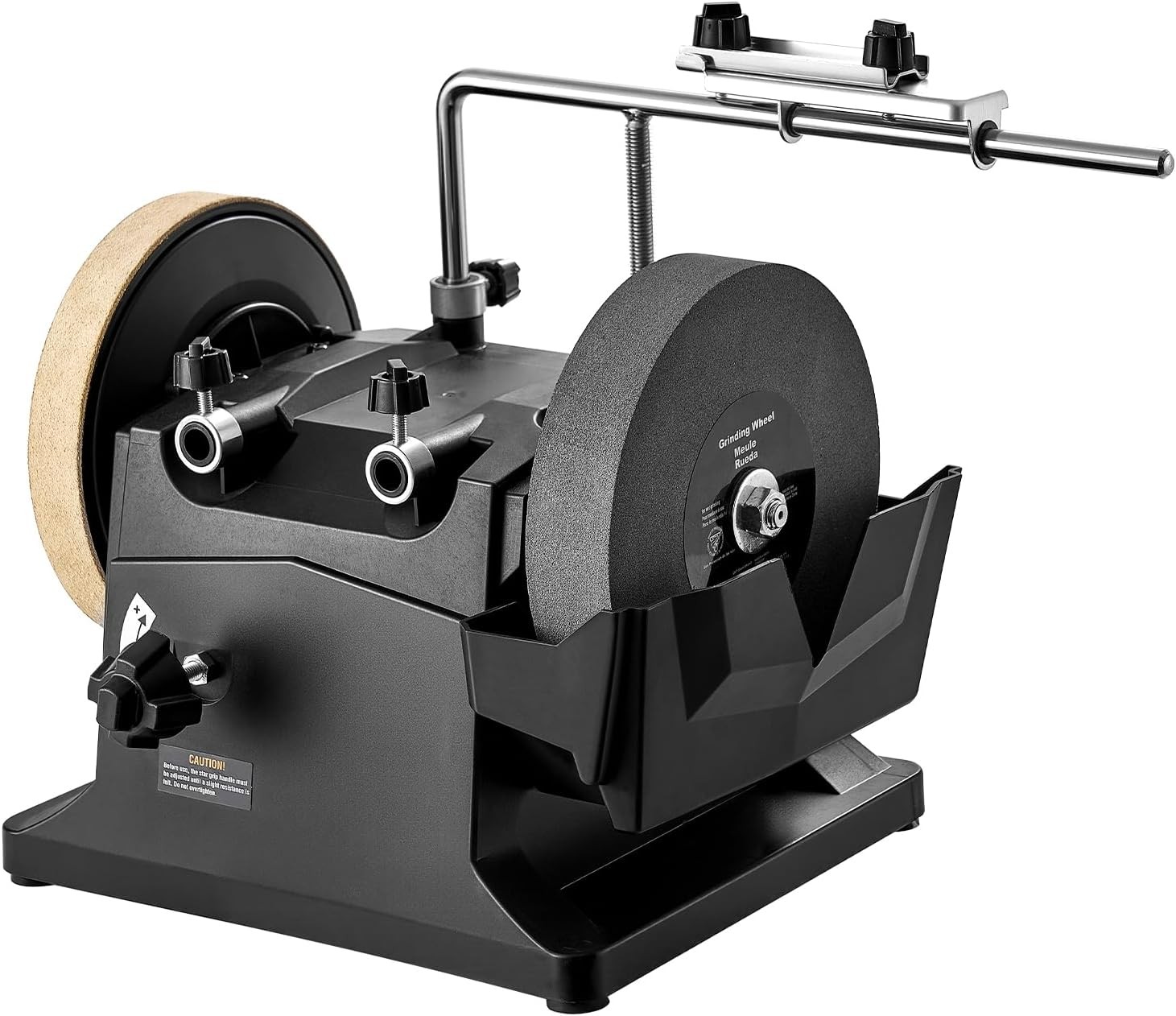 8-Inch Wet Sharpening System, Water-Cooled Knife Grinder Machine with 155 RPM