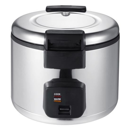 Prepline ERC60, Electric Rice Cooker With Hinged Lid – 60 Cup Cooked Rice