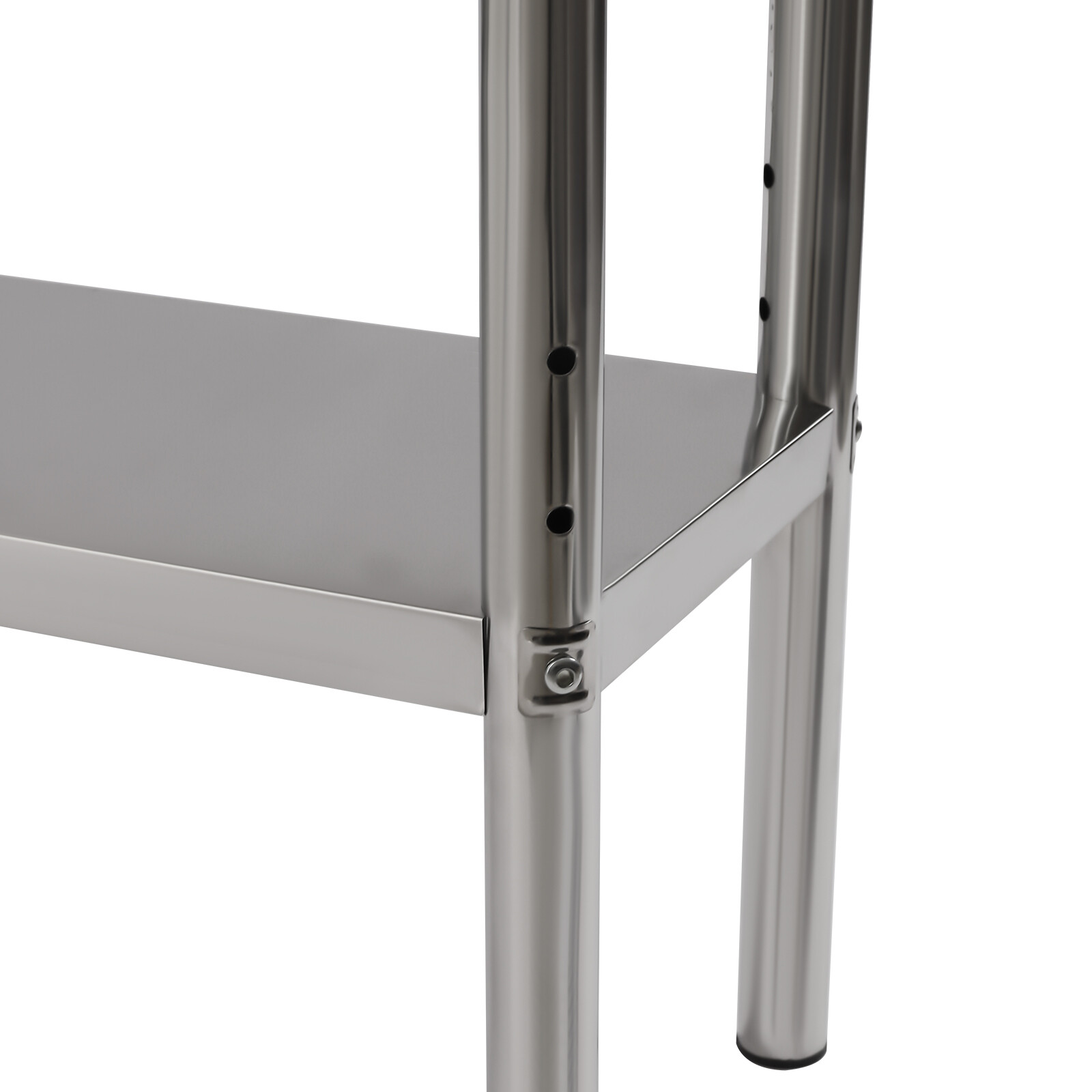 12″x36″ Stainless Steel Commercial Wide Double shelf for Prep Table w/Accessorie