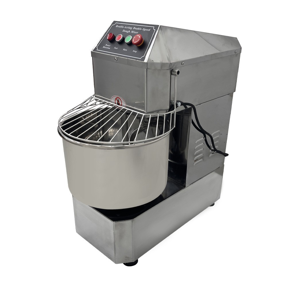 27*14*35in 30L Full Stainless Steel Double Action Double Speed Dough Mixer 110V