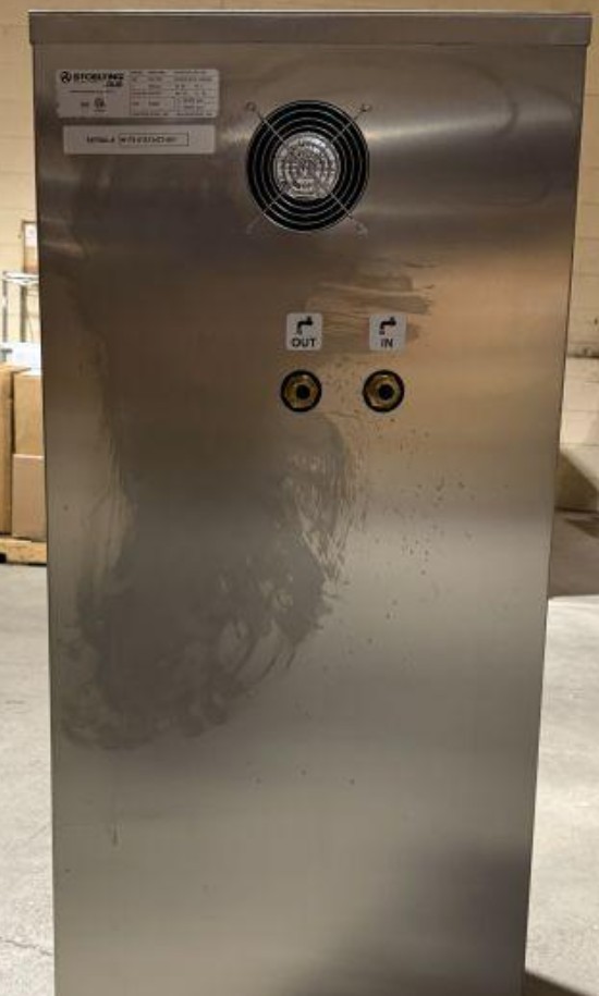 Stoelting VB90-109A Telme Vertical Batch Freezer Floor Model Water Cooled 84qt/h