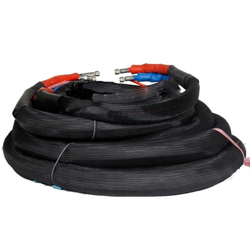 15M Polyurethane PU Foam Hose Heating Hose Heater Pipe for Spray Foam Machine US