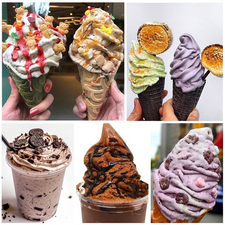 Kolice Commercial ice Cream Blending Machine, Milkshake Blender Machine