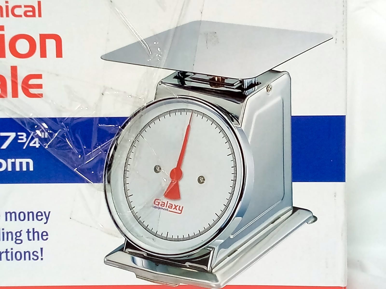 Galaxy H60Q2Y Mechanical Portion Control Scale 2 lb 7-3/4″ Platform NIB