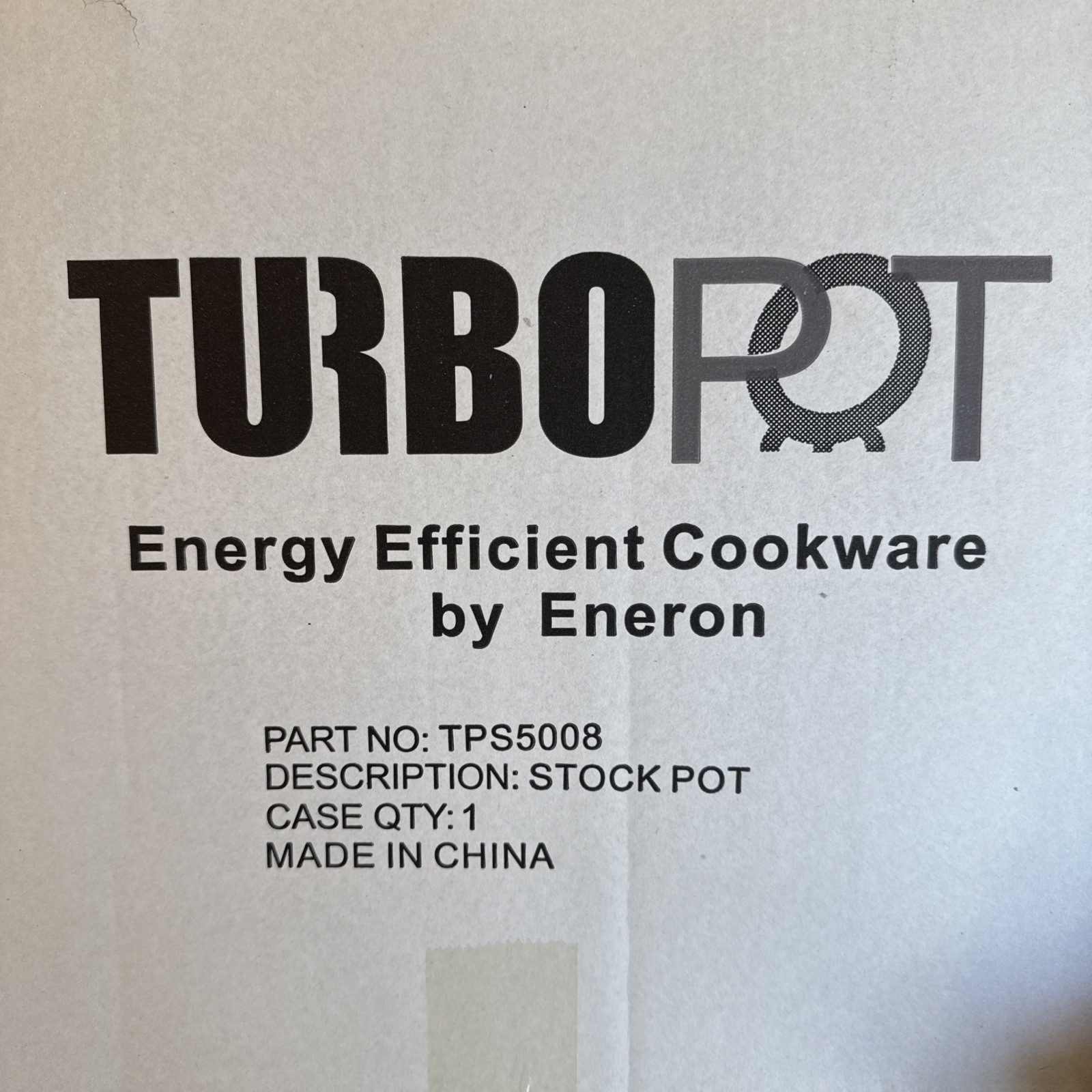New Eneron Turbo Pot 39 Qt Stock Pot w/Lid Commercial Restaurant Stainless Steel