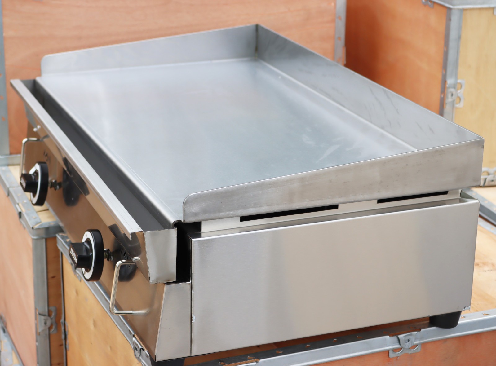 28.94×16.14 in LPG Gas Countertop Flat Top Griddle Stainless Steel Griddle Grill