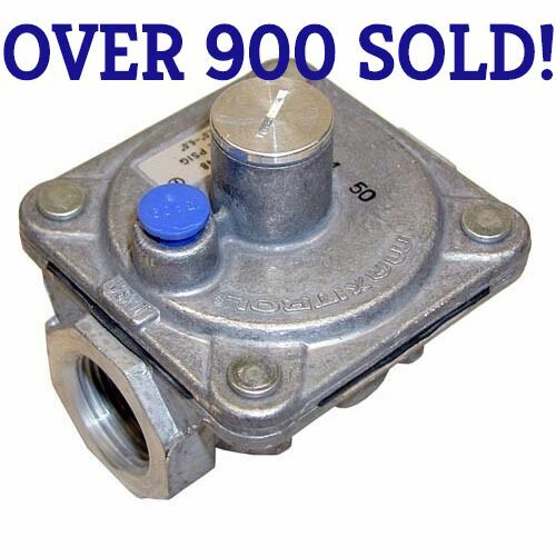 Maxitrol Pressure RV48L Regulator Natural Gas 3/4″ NPT 1/2″ PSI 3″-6″ WC 52-1011