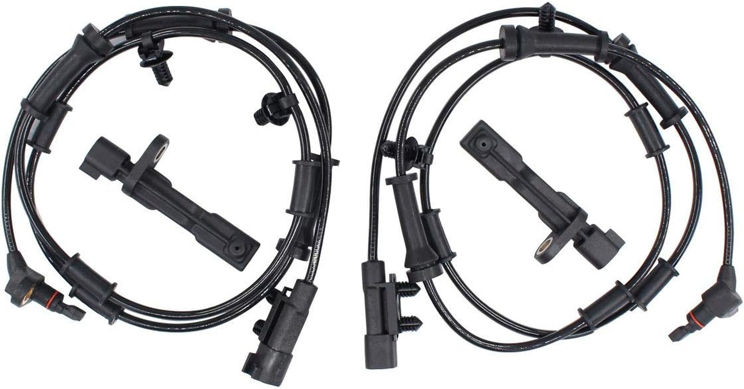 Newyall Set of 4 Front Rear Left Driver and Right Passenger Side ABS Wheel Speed