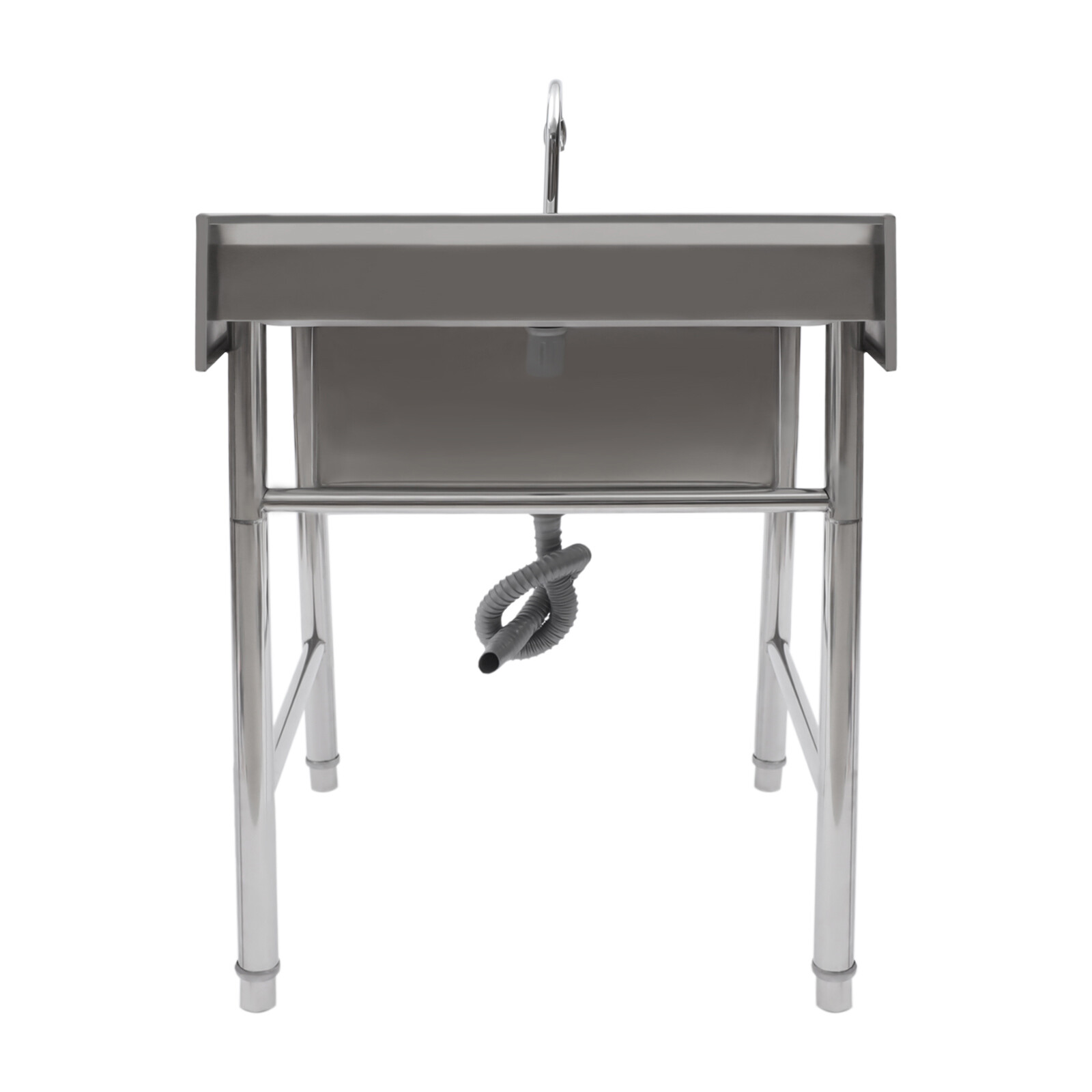 Kitchen Sink Free Standing Stainless-Steel Single Bowl Commercial Restaurant