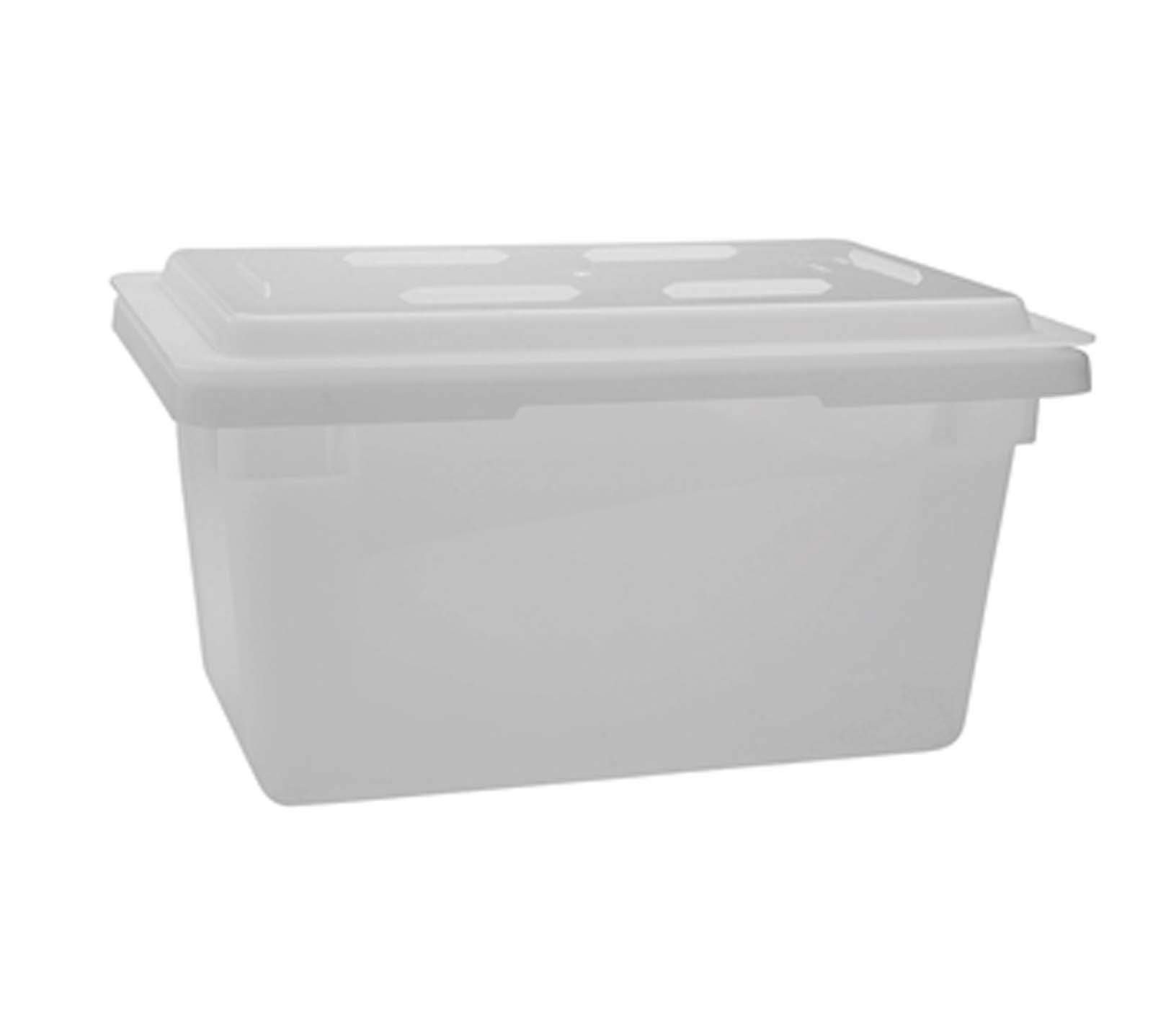 Food Storage Box Cover 18″ x 12″ polypropylene Winco PFHW-C NEW