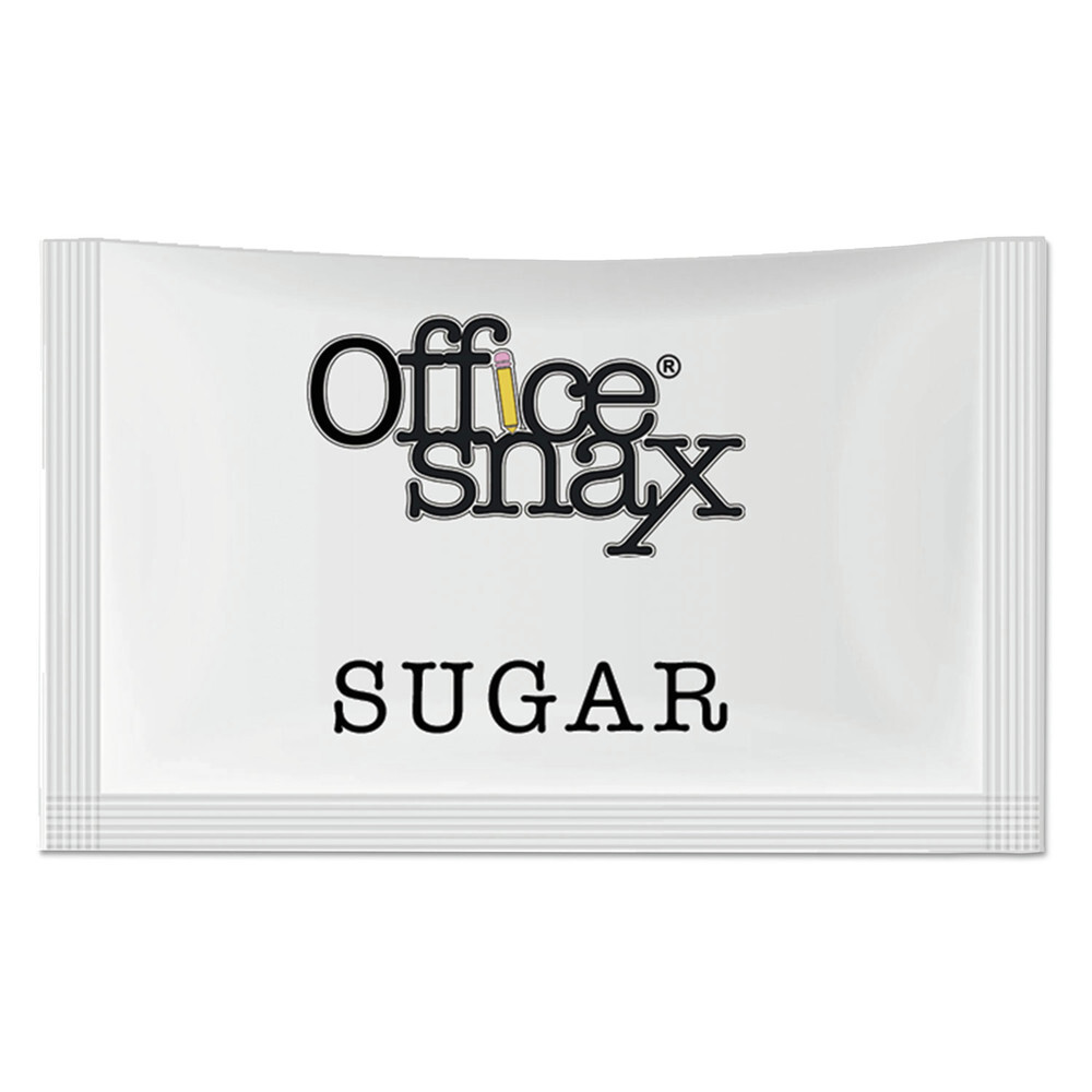Office Snax 21 Premeasured Single-Serve Sugar Packets (1200/Carton) New